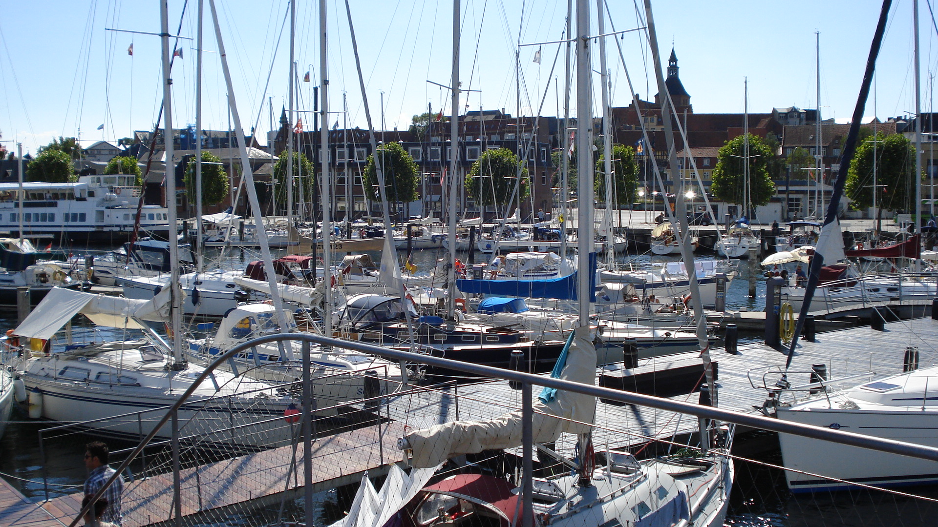 Marina im Hafen Svendborg